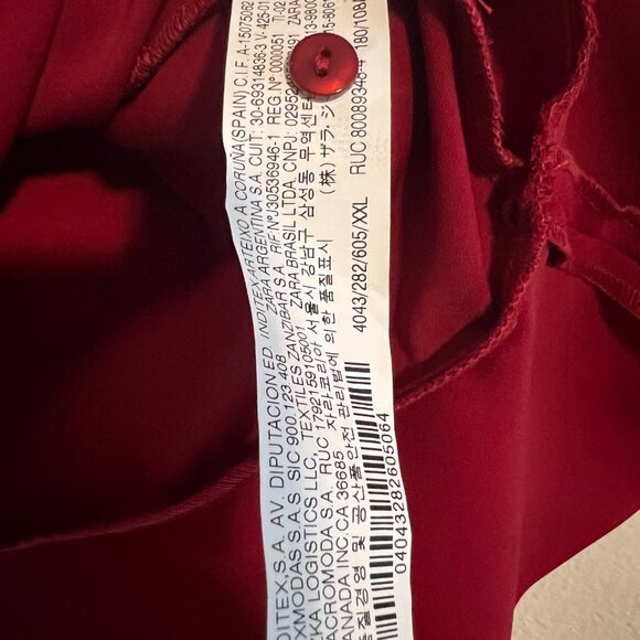 Zara Tailored Blouse - Sz XXL (NWT) - Picture 5 of 7